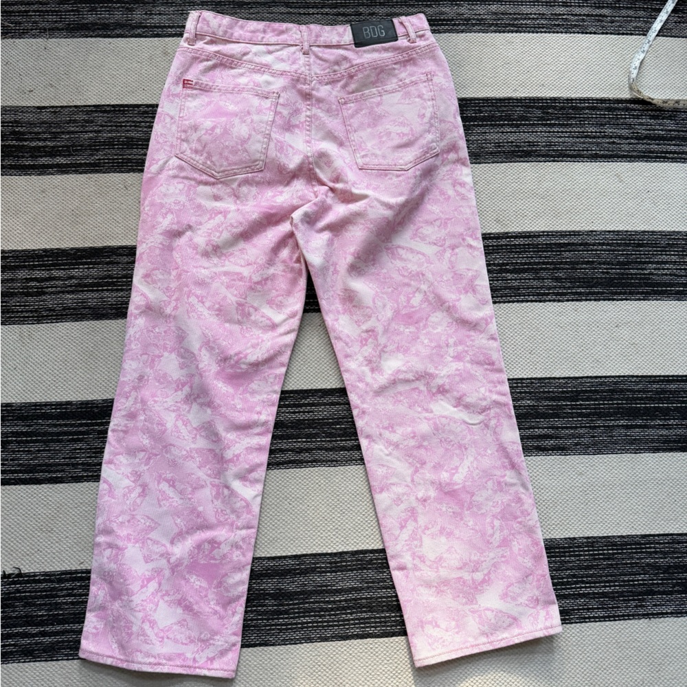 BDG Women's Light Pink Tie-dye Cowboy Jeans Size 32‎ - Picture 2 of 12